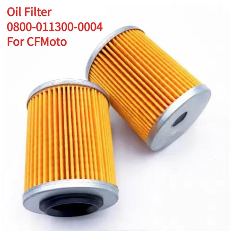 2PCS Oil Filter for CFMoto 400 450 500 520 600 625 800 X8 U8 Z8 800XC 850 950 0800-011300-0004 0800-011300 0800-011300-00030