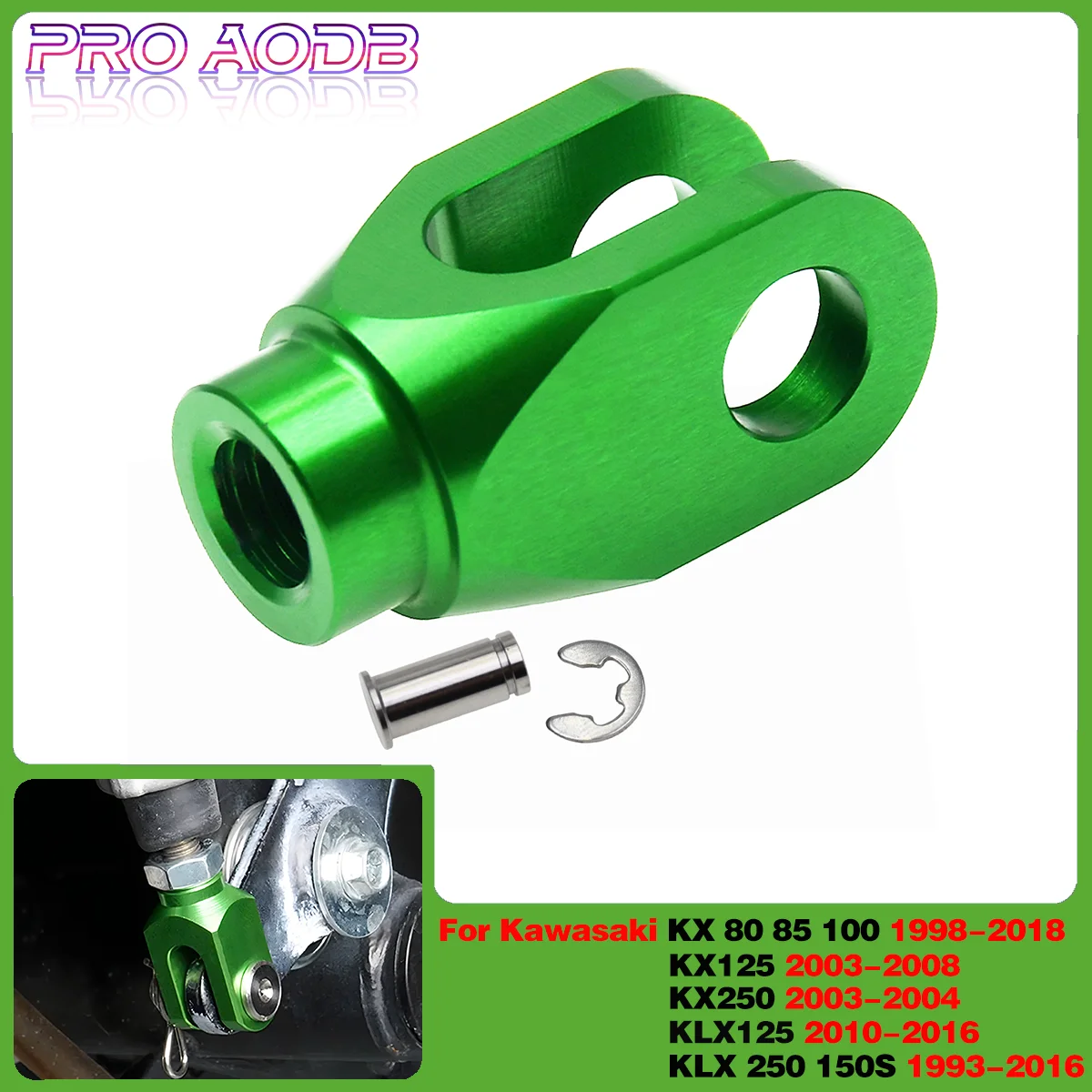 Motocross Rear brake pump straight brake head For Kawasaki KX 80 85 100 125 250 KLX125 150S KLX250 Suzuki RM80 RM85 RM125 RM250