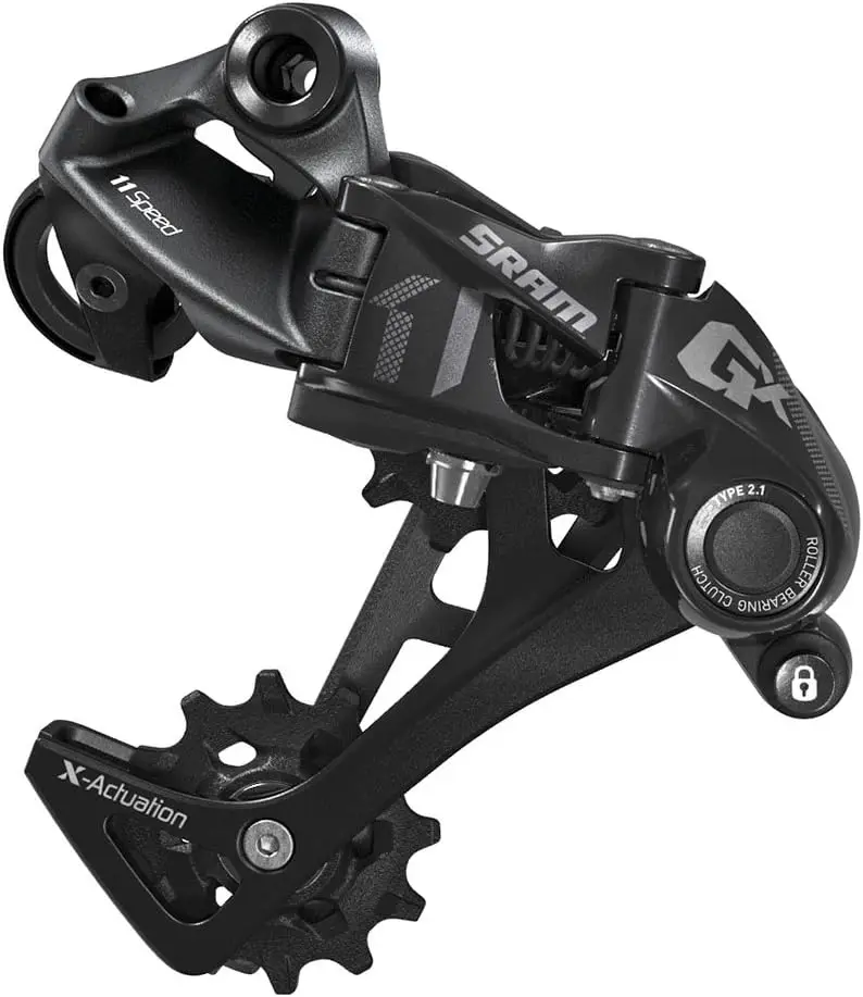 Bicycle Rear Derailleur with 1 x 11 Speed Long Cage