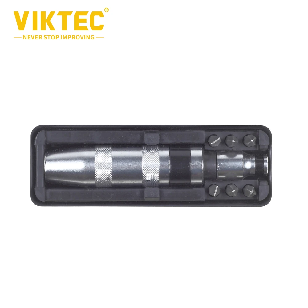 Отвертка VT01213 с реверсивной ударной головкой, отвертка с приводом 1/2 дюйма, для удаления винтов, 6 шт.