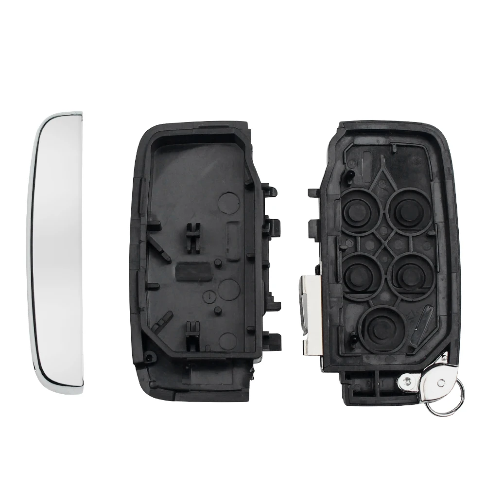 KEYYOU chiave a distanza per auto Shell Smart Case 5 pulsanti per Land Rover Discovery 4 Sport Evoque Vogue per Range Rover per JAGUAR XE XF