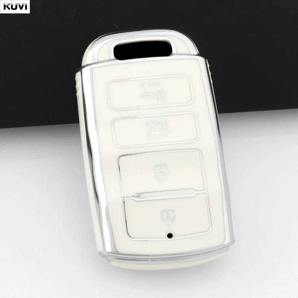 NEW TPU 4 Button Car Key Case Cover Remote Protection Shell Holder For Kia New K7 Cadenza K9 K-04 Sorento K900 Auto Accessories