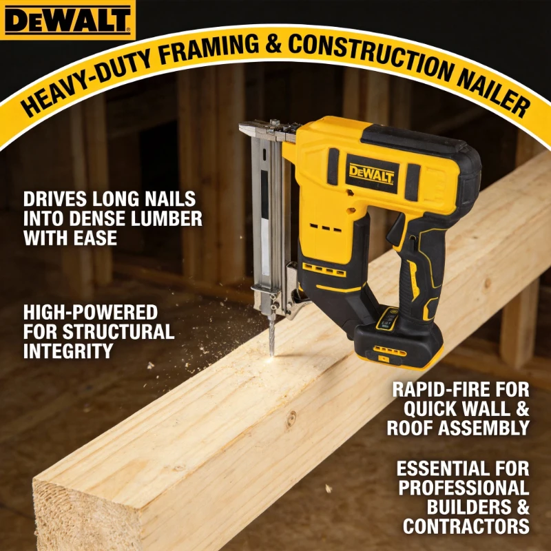 Woodworking Nail Gun - DEWALT 18 Gauge Cordless Nail Gun