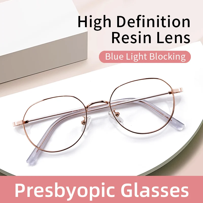 

Reading Glasses for Women Anti Blue Light , Anti Eyestrain/Dryness/UV Large Wide Square Readers for Women