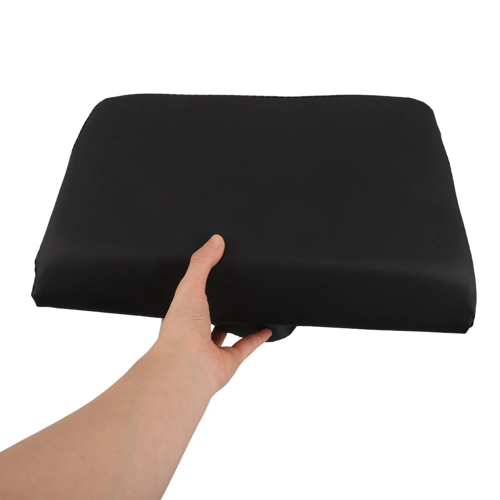 

Ergonomic Black PU Massage Headrest Cushion Neck Support Pillow for Spa Table Bed Skin-Friendly Massage Pillow for Salon Home