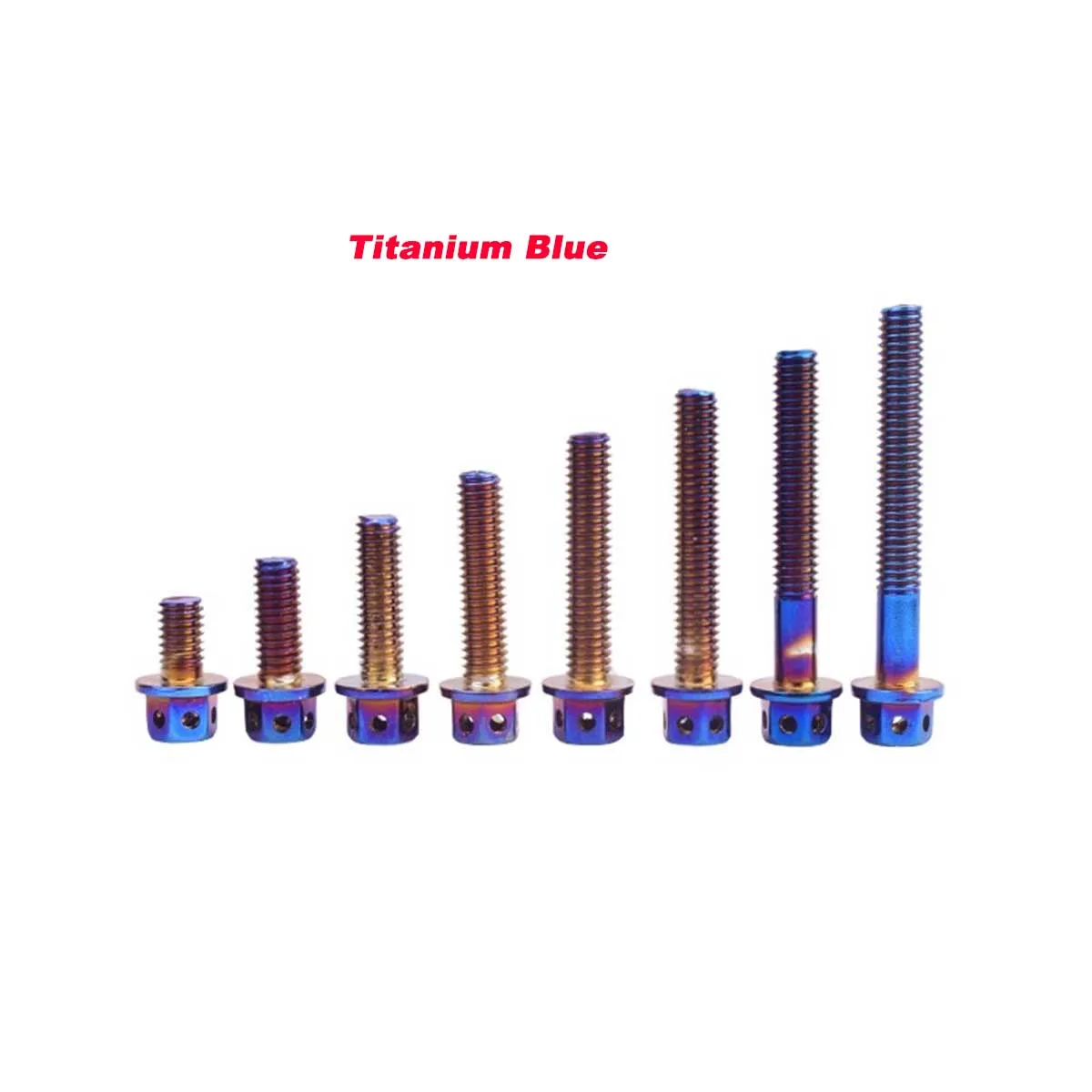 M4 M5 M6 M8 M10 304 Viti a esagono incassato esagonale Acciaio legato Placcatura in titanio Vite in oro