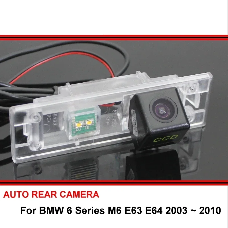 For BMW 6 Series M6 E63 E64 2003-2010 Car rear view camera trasera Auto reverse backup parking Night Vision Waterproof HD SONY