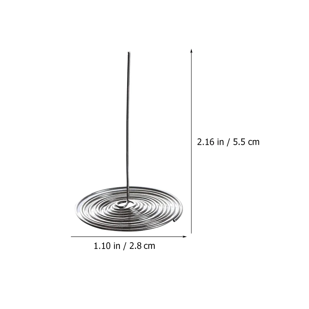 

20 Pcs Tea Strainer Stainless Steel Filter Teapot Spout Stianless Spring for Loose Leaf Silver Insert