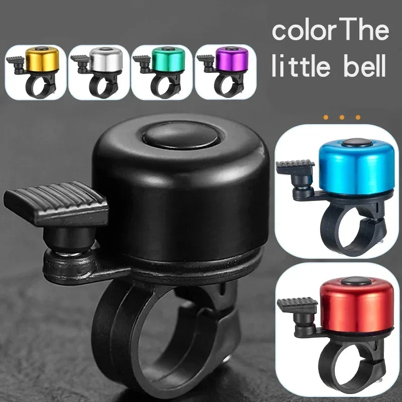 

1pcs Bicycle Bell Alloy Mountain Road Bike Horn Sound Alarm Doorbell Safety Warning Cycling Handlebar Metal Ring Call MTB 250401