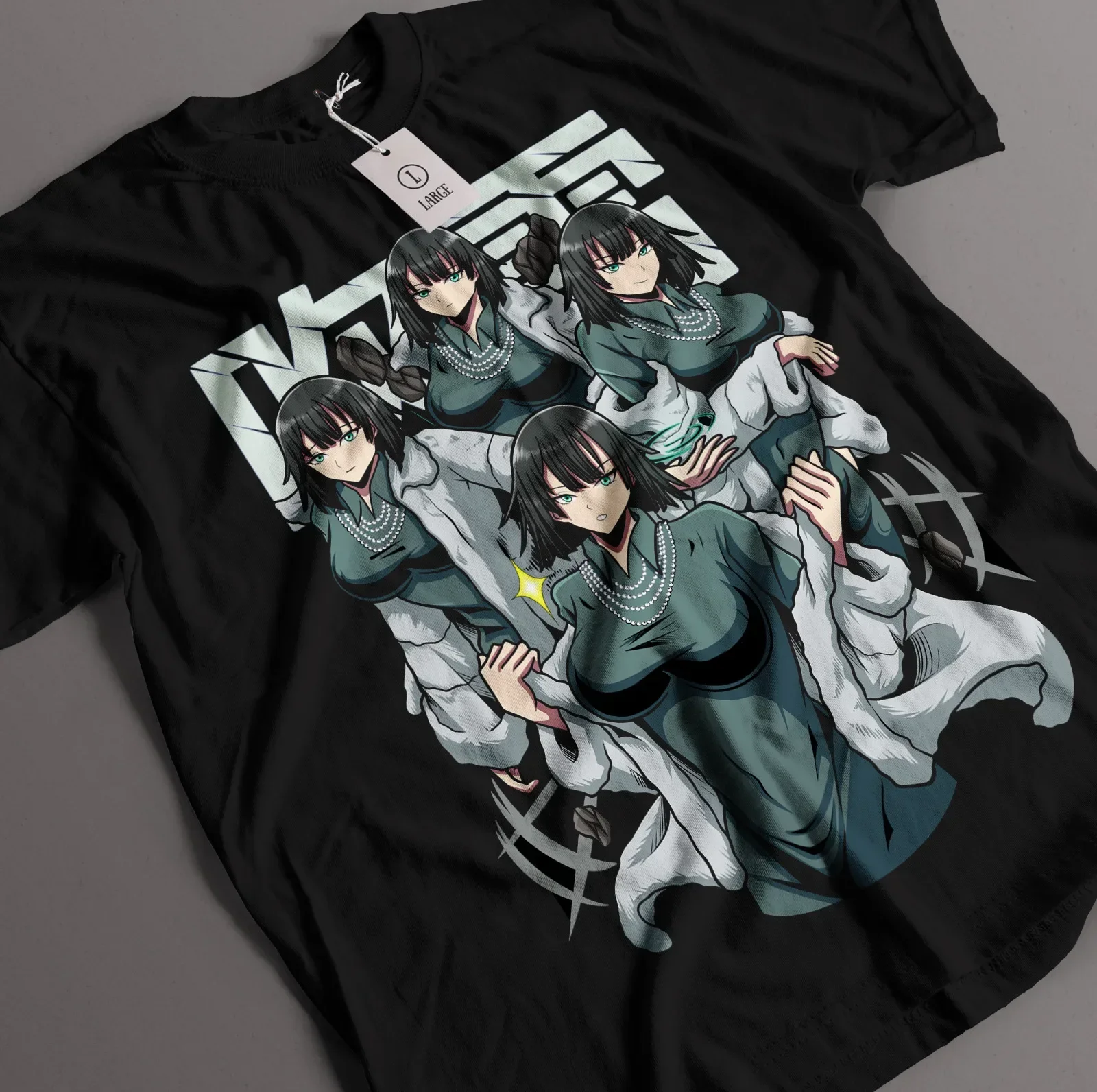 Anime One Punch Man Tshirt Fubuki Shirt OK  T-Shirt Saitama Garou Genos  Tee