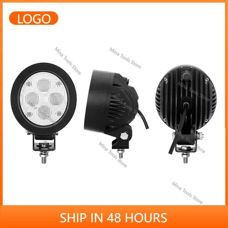 Oval LED Agricultural Light 40W Floodlight Led Tractor Working Light for 4.7 Inch Led Work Light