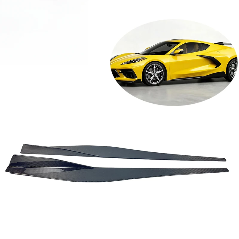 

Hot Selling New Carbon Fiber Hot Sale Universal Side Skirts for 2020 Side Skirt Lip