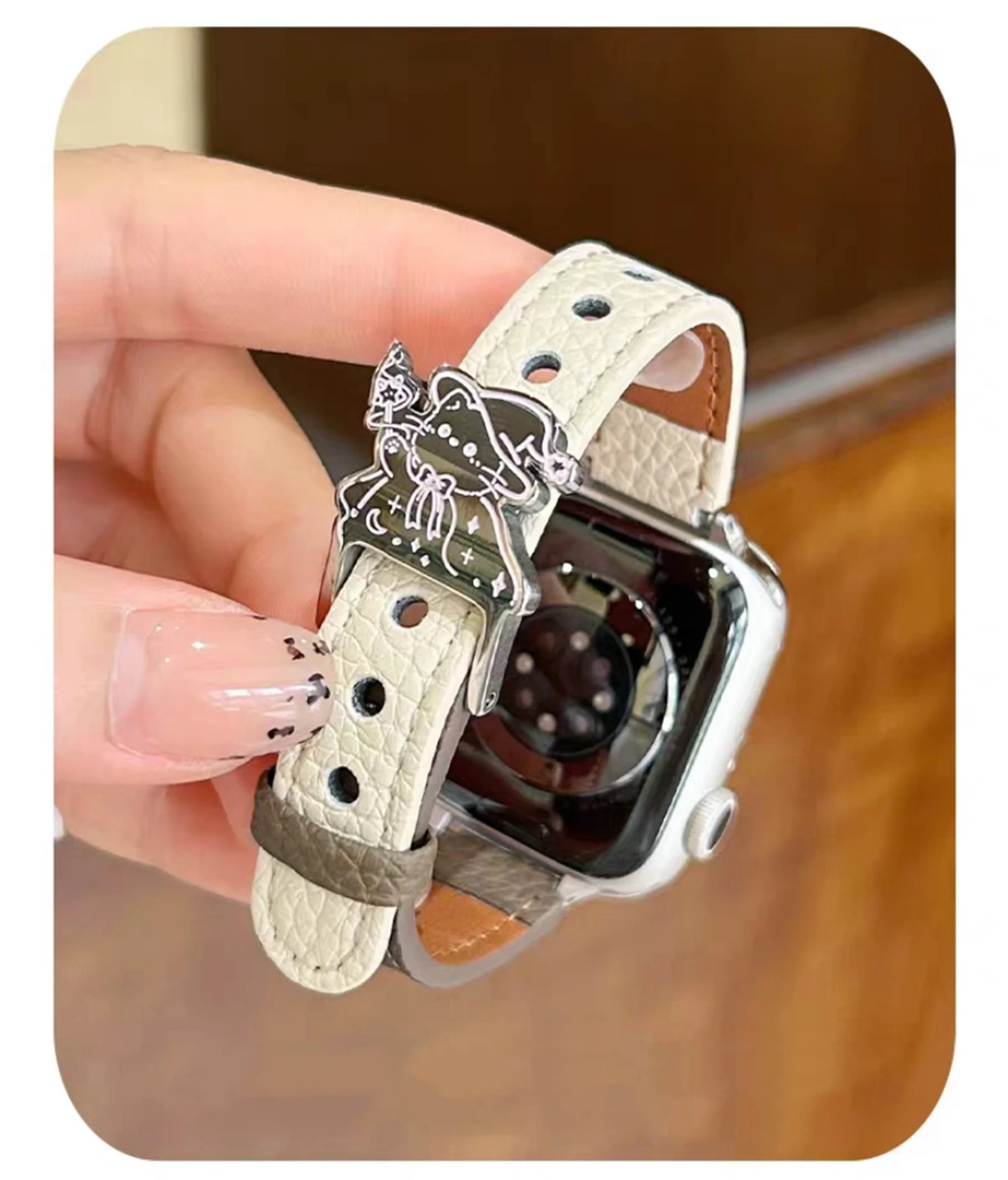 شعبية حلقة جلدية ل سوار ساعة يد آبل النساء 111/10/9/8/7/6/5/4 38 مللي متر 40 مللي متر 41 مللي متر 42 مللي متر 44 مللي متر 45 مللي متر 46 مللي متر 49 مللي متر حزام