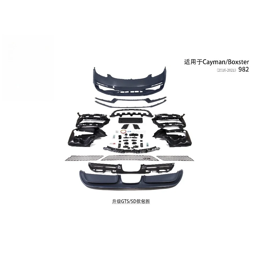 

For 718 2017 2018 2019 2020 2021 2022 2023 2024 2025 Cayman & Boxster 982 Upgrade GTS Sport Design