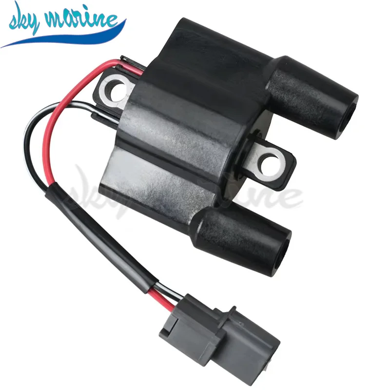 

63P-82310 Ignition Coil FOR Yamaha Outboard Motor 2005 4 Stroke F150 F50 F75 F90 63P-82310-01 63P-82310-00 Boat Engine Replaces