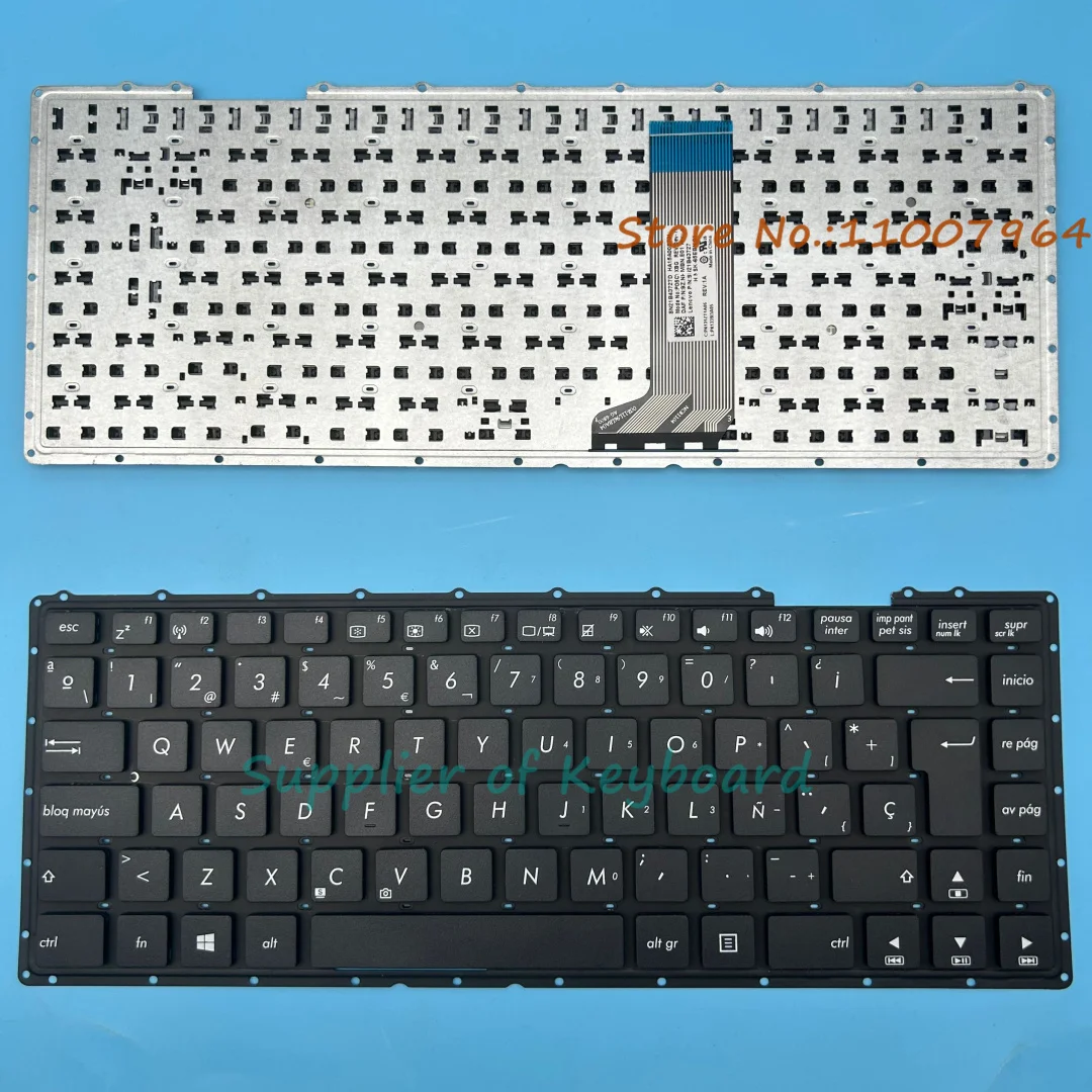 

Latin Spanish/English Keyboard For Asus X451 X451C X451CA X451MA X451MAV X403M X403C X403V F451C F451M F453M F454L X455W F455L