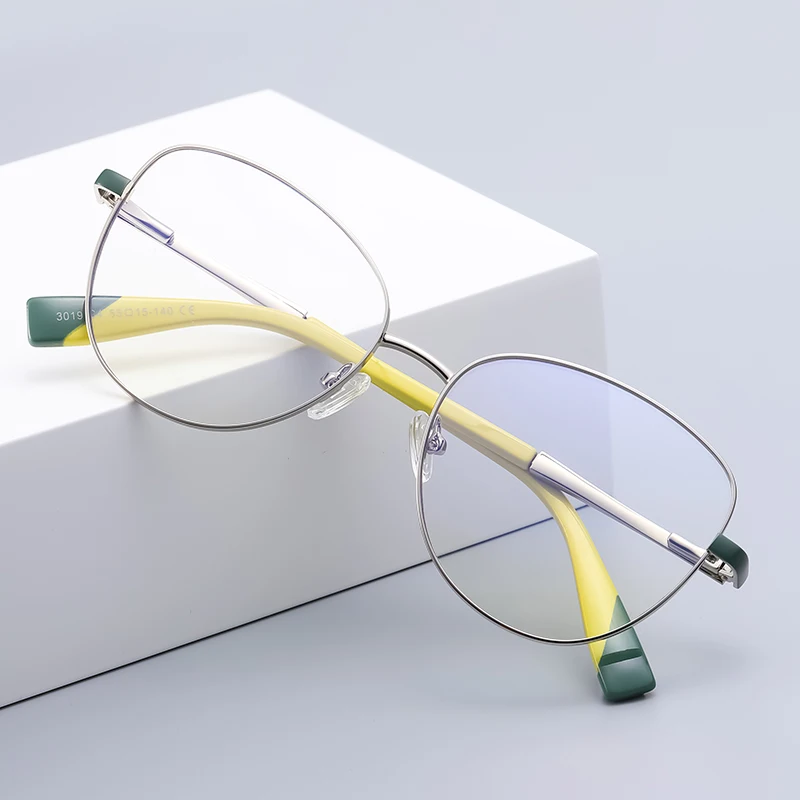 

HDCRAFTER Cat Eye Glasses Optical Prescription Eyeglasse Blue Light Blocking Glasses Woman Computer Oculos Female Eyewear Frame