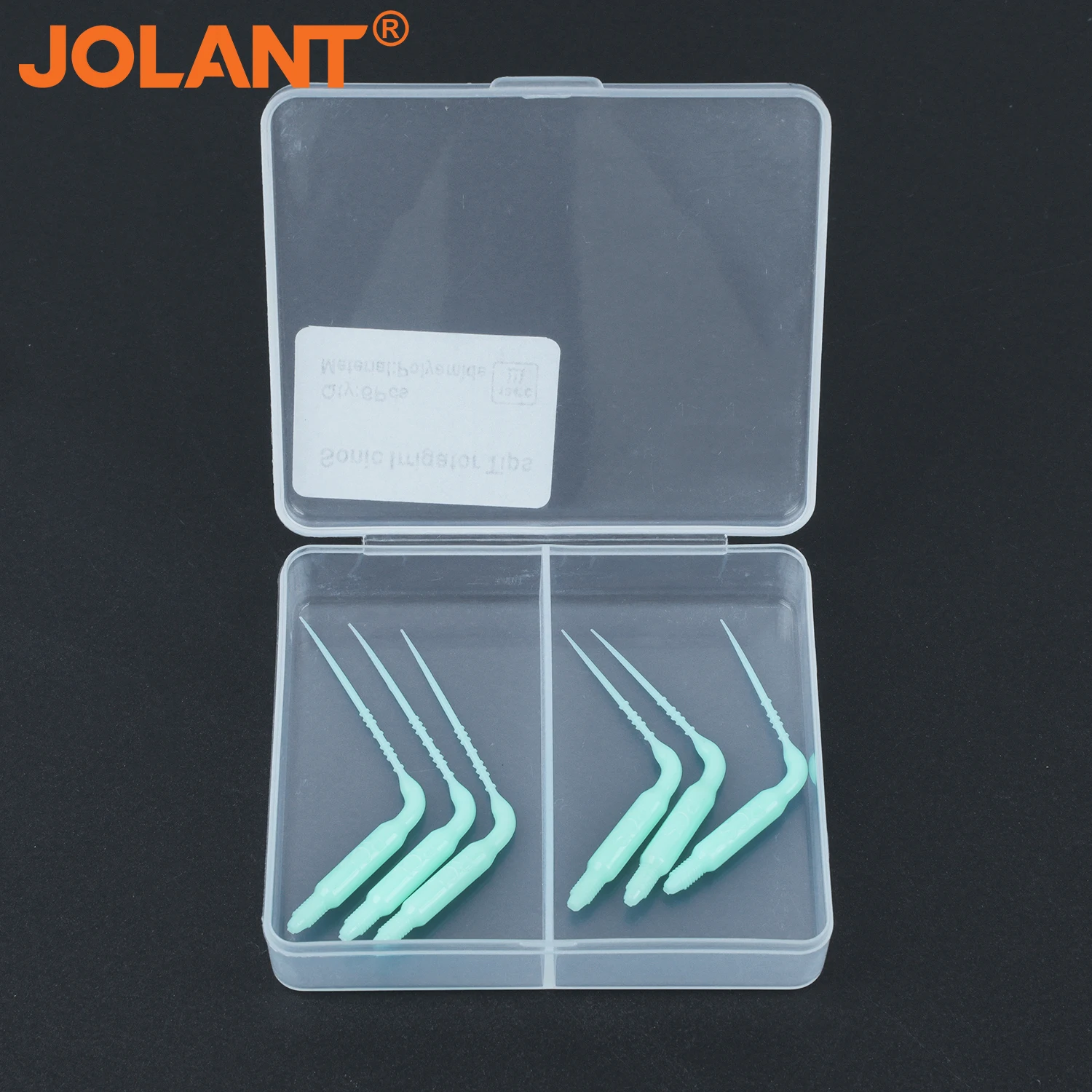 

6pcs/Box JOLANT Dental Plastic Sonic Powered Endo Irrigation Tips Fit For Dentistry Air Scaler Handpiece Irrigator Tips