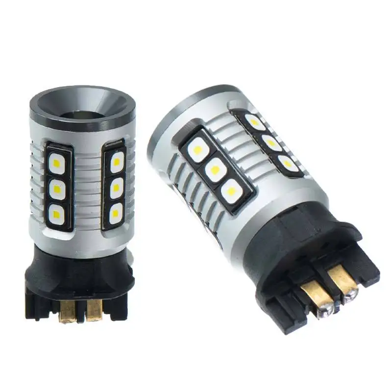 T15 LED Back up Light Bulb CANBUS Error Free 3838 Chip 16SMD For OSRAM PW24W W16W Brake Light Backup Reverse Tail Light 12V view 6