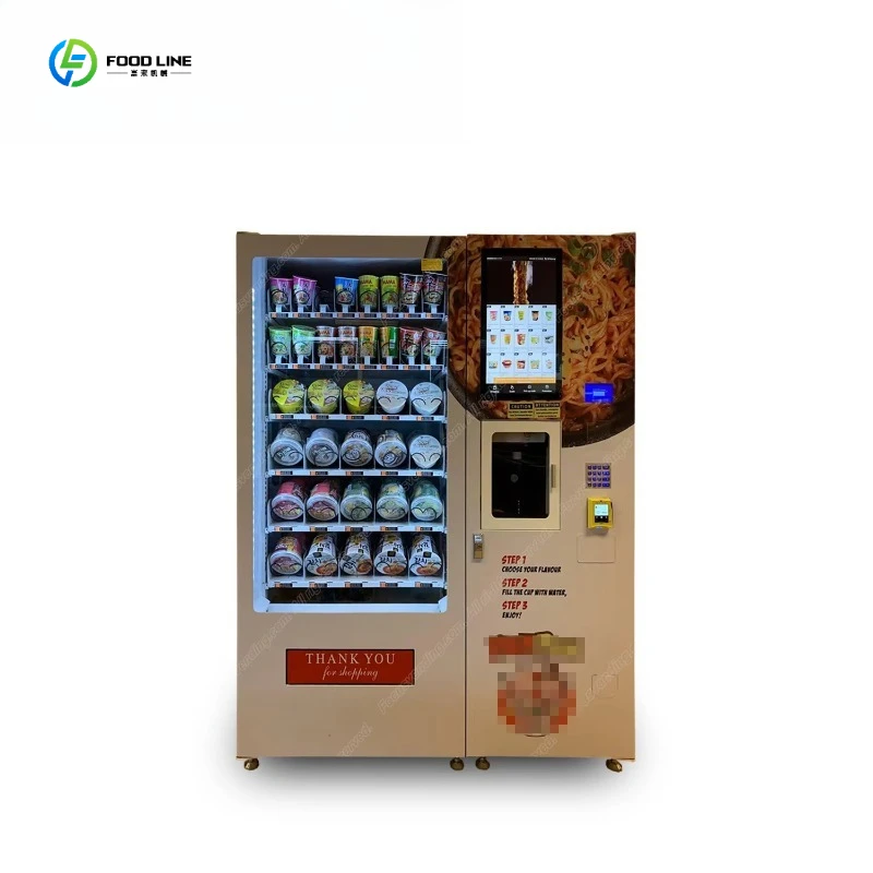FL Customized Complete Turnkey Instant Noodle Vending Machine Project with Installation Training & Technical Support
