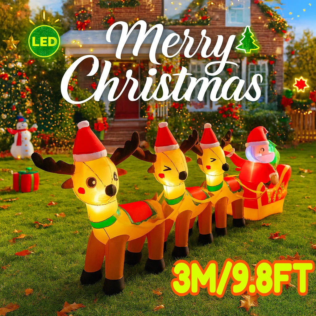3M/9.8FT Santa Clau… - image