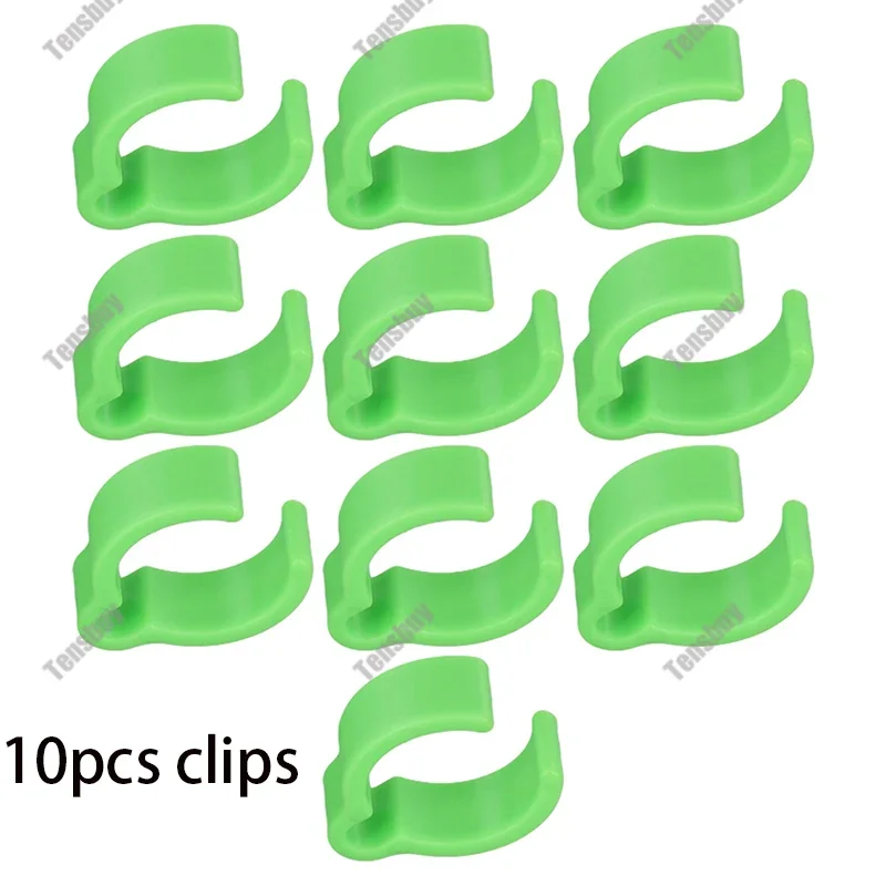 

10 шт. спиральные зажимы для шлангов для кабеля Plug-it и шлангов 27 мм, зажимы для проводов для шланга для извлечения пыли, безопасная установка для пылесосов с легкостью