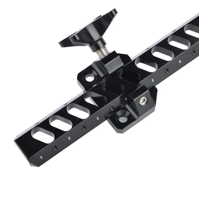 9" Recurve Bow Sight High Accuracy 1 Pin Adjustable Aluminum Alloy Archery Sight for Target Practice Hunting Shooting view 4