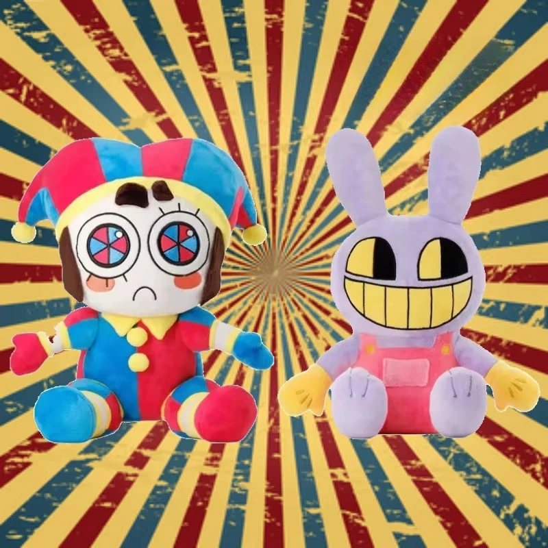 The Amazing Digital Circus Plush Cartoon Plushie Toys Theater Rabbit Doll joker Stuffed Toys Children Christmas Gifts
