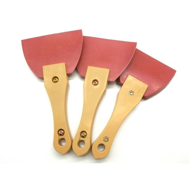  Portable Putty Knives Paint & Wall Scraper Ergonomic Comfort Handle for Spackle Spreading Scraping Walls Floor Tile ABS