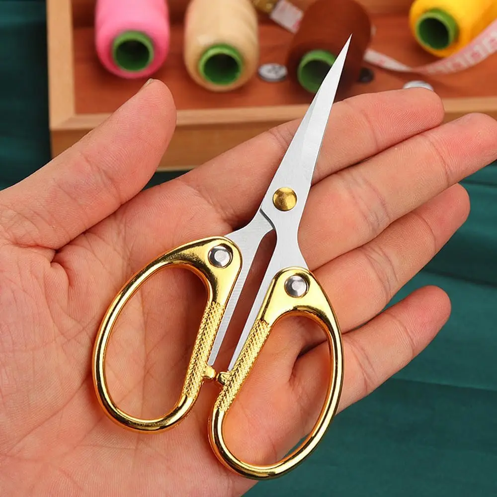 5inch All Stainless Steel Office Scissors,Ultra Sharp Blade Shears,Sturdy Sharp Scissors for Office Home School Sewing Fabric