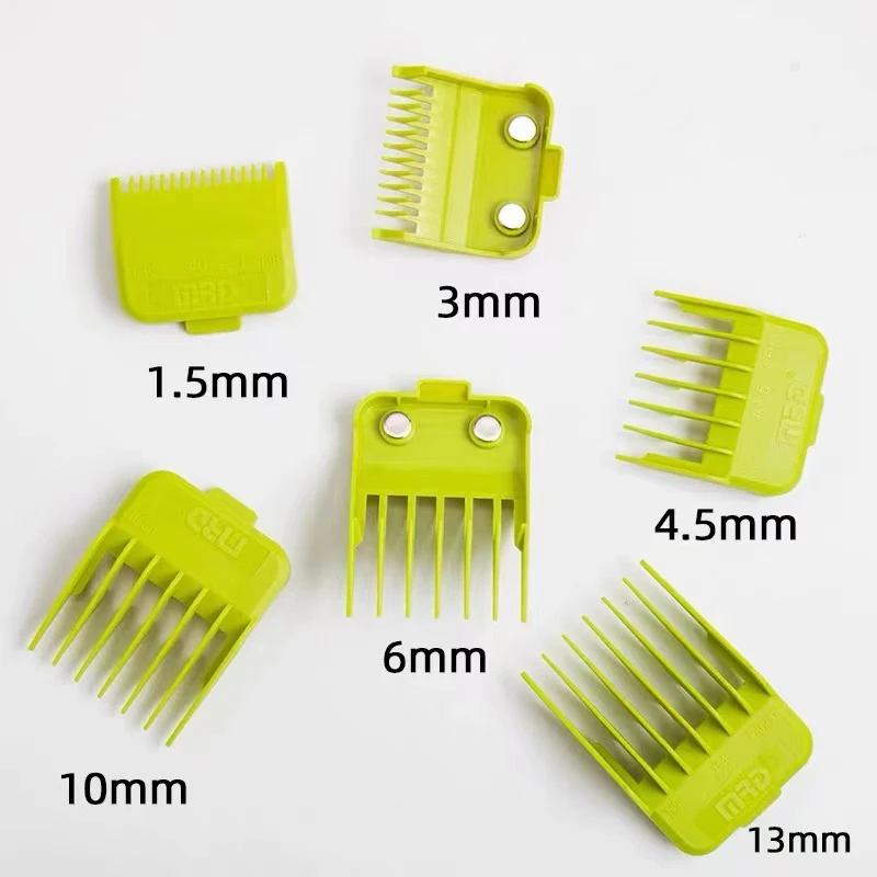 MRD cabelo Clipper Combs, Professional corte guia pente, Wahl com Metal Magnet Design, 1.5mm, 3mm, 4mm, 5mm, 6mm, 10mm, 13mm