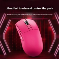 DAREU AE6 Gaming Mouse Tri-mode Wireless Paw3950 Sensor Nordic 52840 Chip 8k Polling Rate Lightweight Ergonomics Wireless Mouse