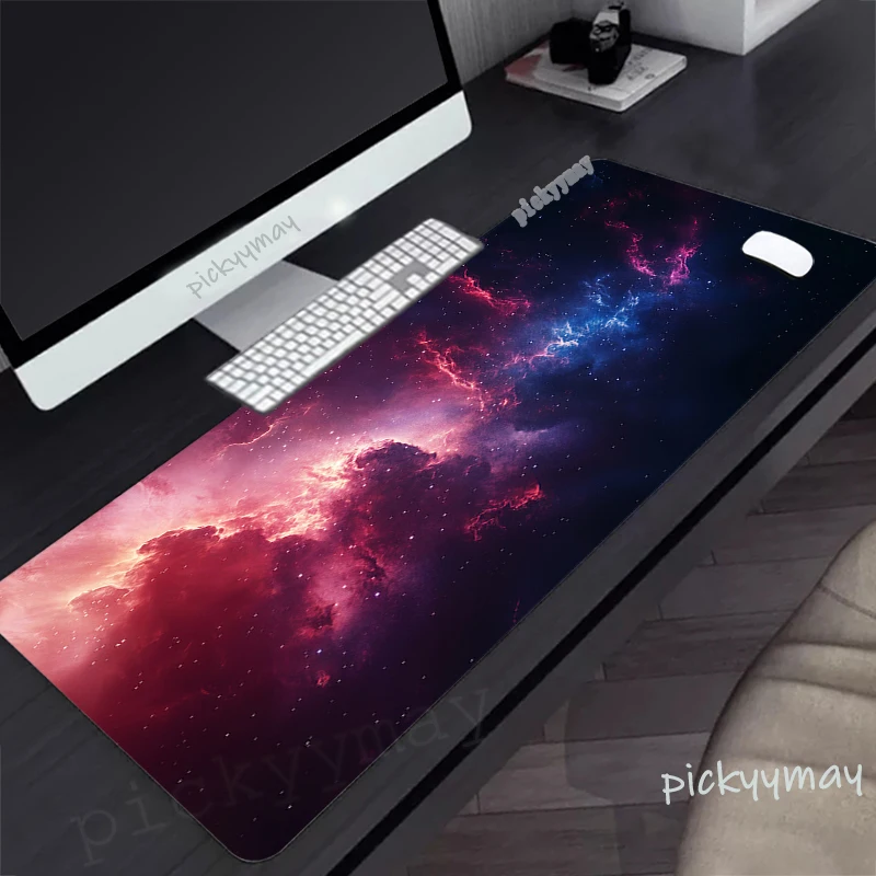 

Gaming Mousepads Galaxy Mousepad Space Large Mouse Mat Office Desk Pads Non-Slip Rubber Mouse Pad Big Computer Keyboard Mats