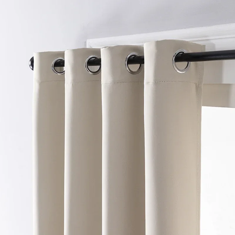 

Modern Blackout Solid Color Curtains for Living Room Bedroom Window Treatments Drapes Kids Room Curtain Custom