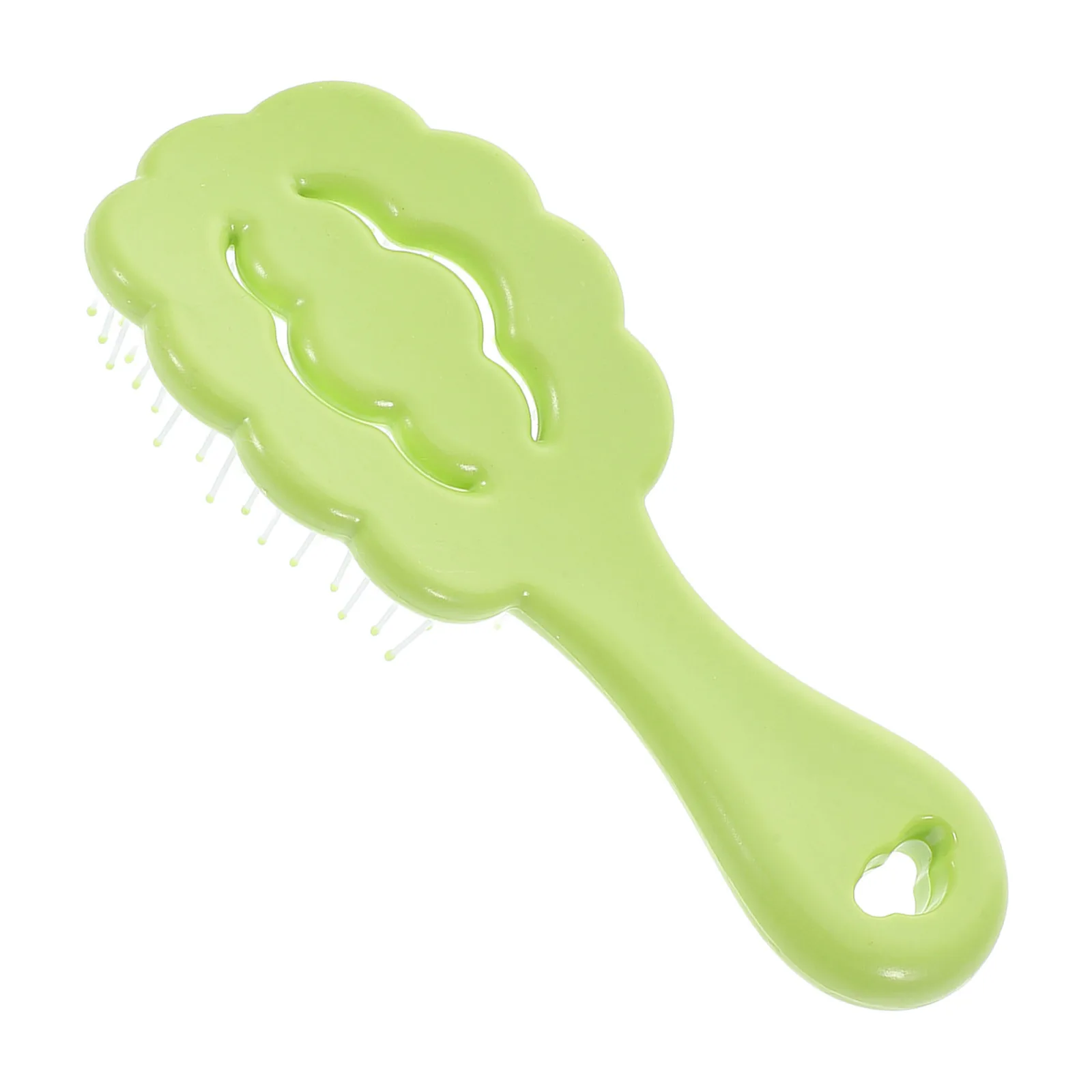 

Cartoon Cloud Detangling Hair Brush Light Green Scalp Massage Tool Painless Comb for Dry Wet Thick Curly Hair Kids Toddler
