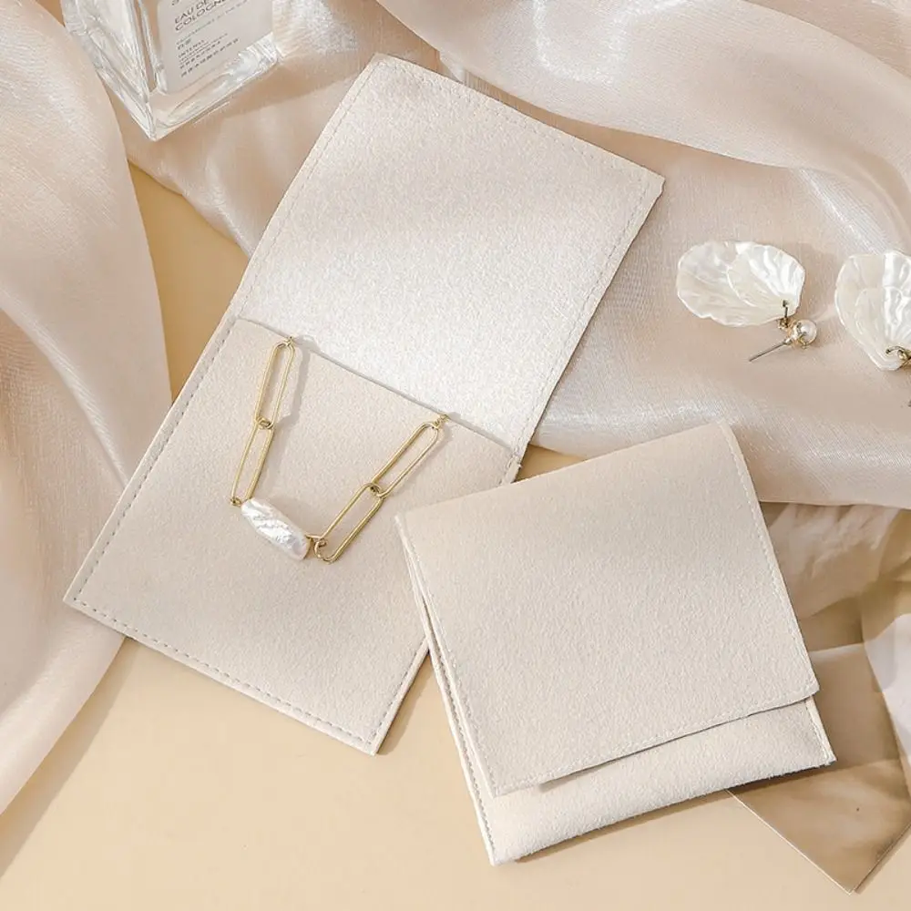 

5 шт. бархатная сумка для упаковки ювелирных изделий, браслет, ожерелье, большая емкость, чехол для хранения ювелирных изделий, органайзер, кольца, серьги