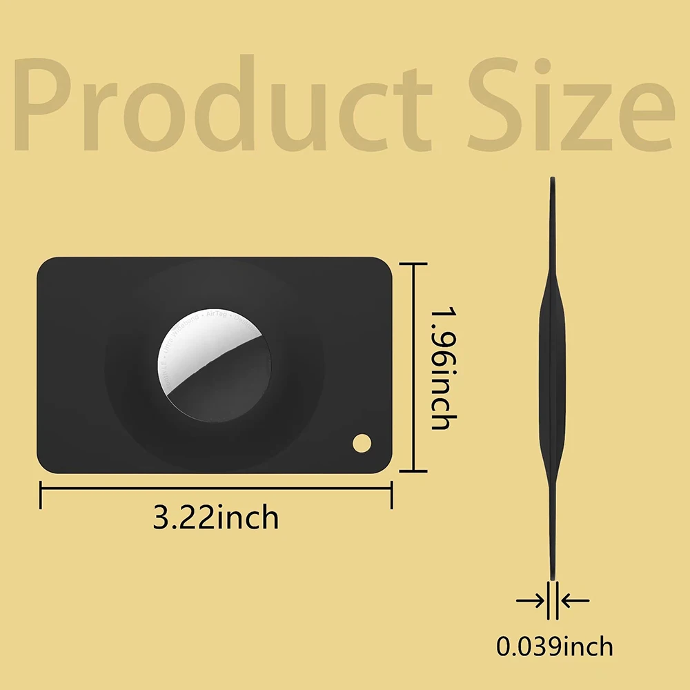 Applicable Apple Airtag Card Protective Case Airtag Wallet Card Loss Prevention Locator Card Case Protective Case