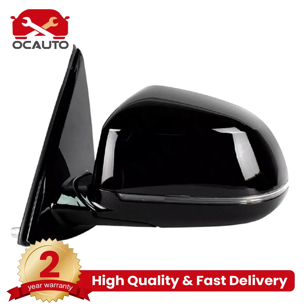 5Pin with Blind Spot Rearview Mirror Car accessories For BMW X5 2019 2020 2021 2022 LH OR RH WHITE OR BLACK 1PCS