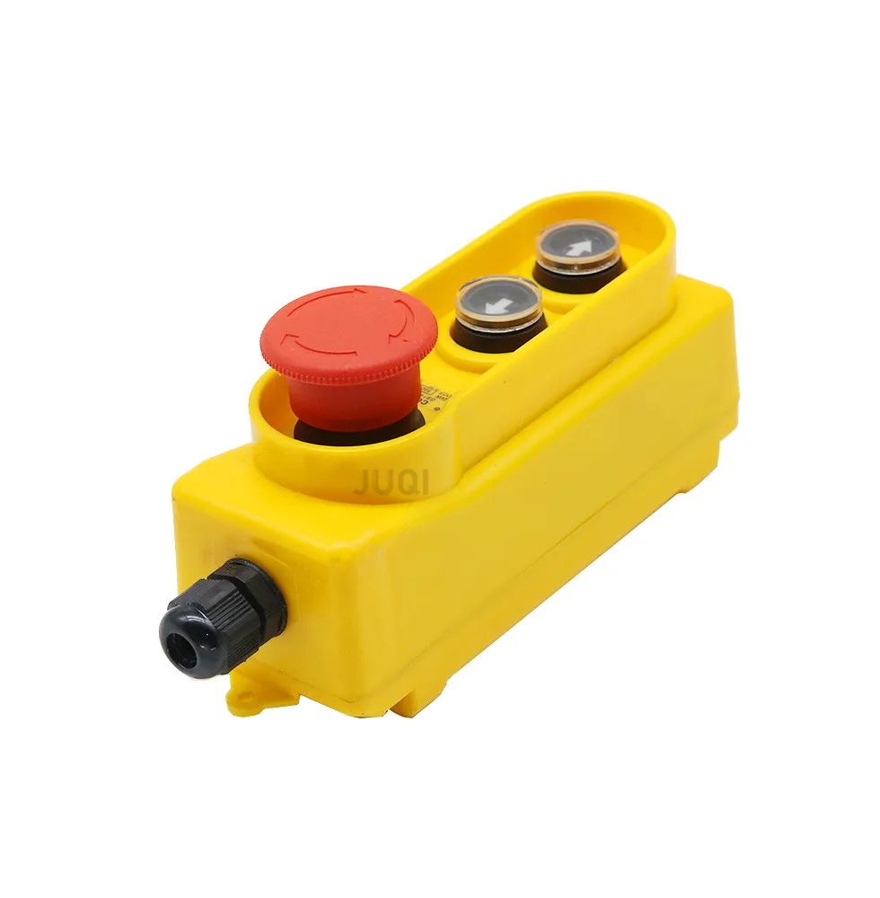 COP-21H rain proof lifting button box emergency stop button switch 2.2KW direct control electric hoist switch 250V