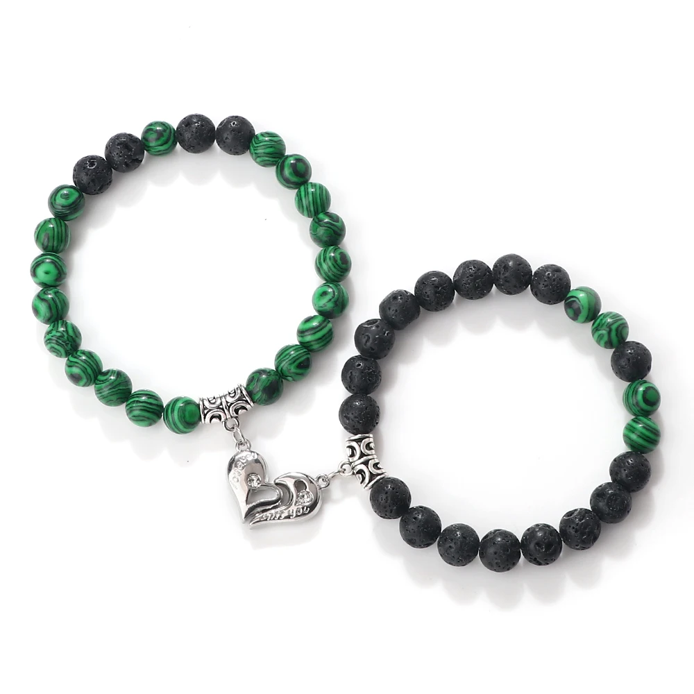 2Pcs/Set Love Magne… - image