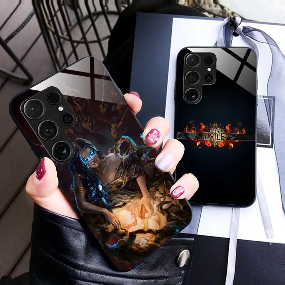 

Game Path of Exile Phone Case for Samsung Galaxy S26 S25 S24 S23 S22 S21 S20 Note20 Plus FE Ultra Glass Protective Cover