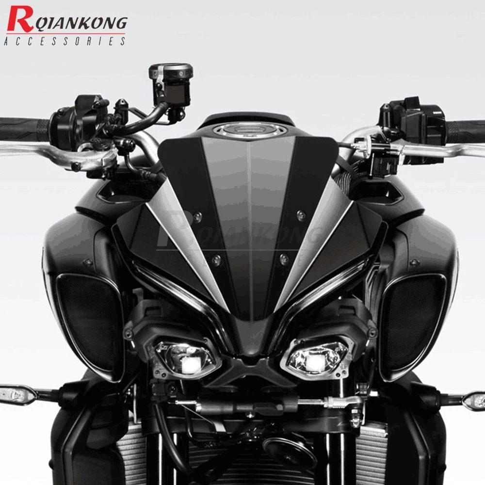 For Yamaha MT-10/SP MT10 Motorcycle Aluminum Windshield Fairing Wind Screen Deflector MT-10 MT 10 SP 2022 2023 2024 2025 2026