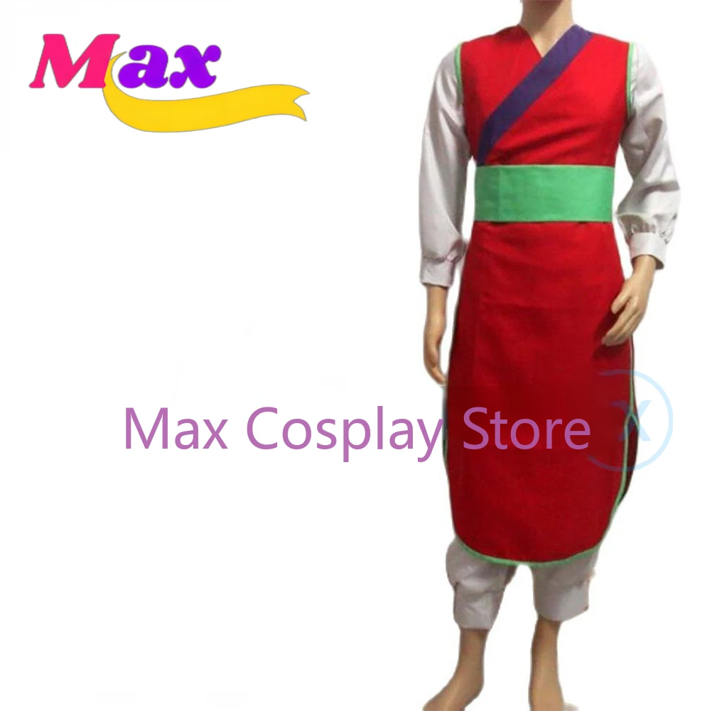 

Max Cos Anime Genkai Cosplay Costume Green Full Set Halloween Costume Uniform For Women Men