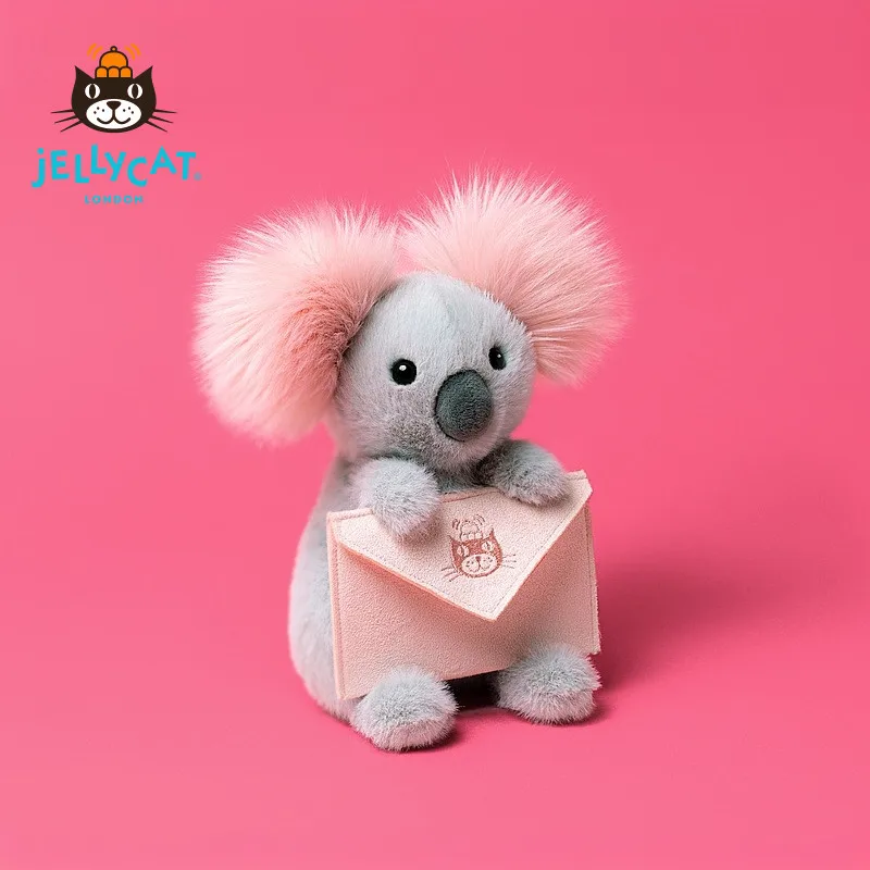 

UK Jellycat Messenger Koala Plush Toy Doll Stuffed Animal Companion Decor Birthday Gift