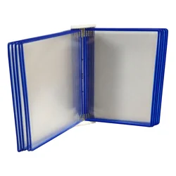 Wall File Hanging Folder Holder Organizer Mount Rack Folders Paper Organiser Sorter Files Document Storage Filing Office Pocket