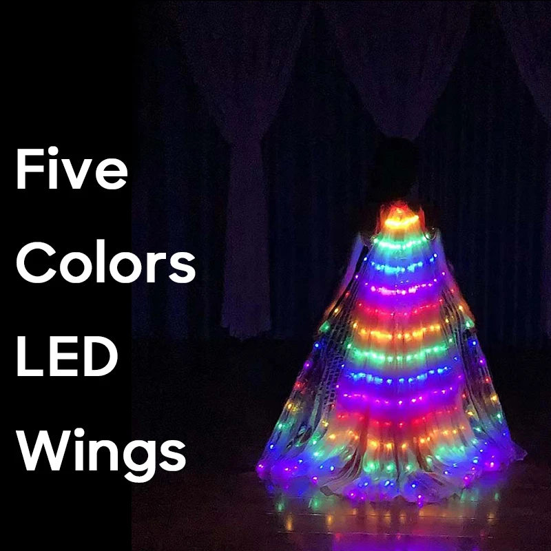 Super Alas Isis Led Wings for Dance Accessories Butterfly Wings Costume for Adult Children Costume Circus Led Light Luminous