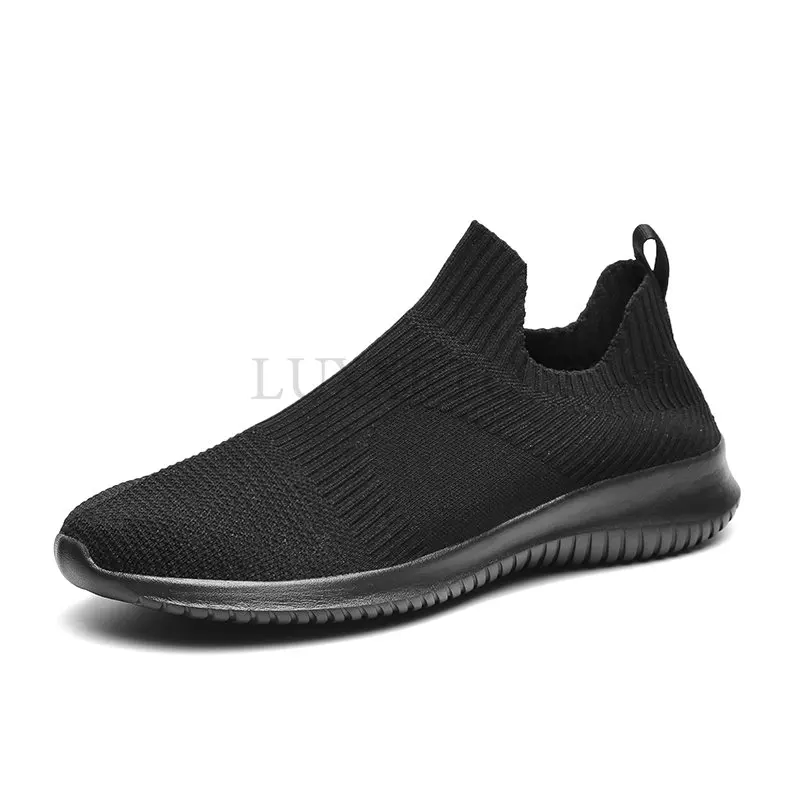 Summer Fashion Men Sneakers Breathable Men Fashion Shoes Slip On Sneakers For Men Cheap Men Loafers Shoes Without Laces