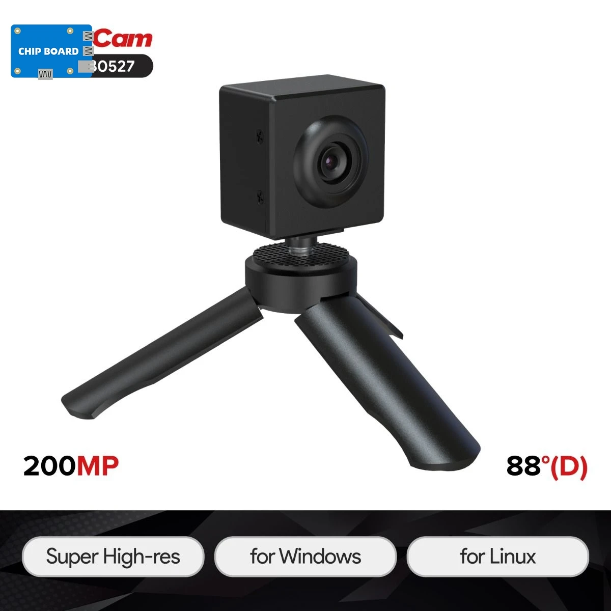 

Arducam 200MP Motorized Focus USB 3.0 Camera Module