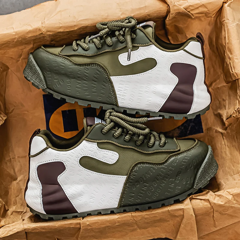 

2025New Comfort Popular plus Size Men's Trendy Sports Casual Versatile Lightweight Dad Shoes High Quality Sneaker