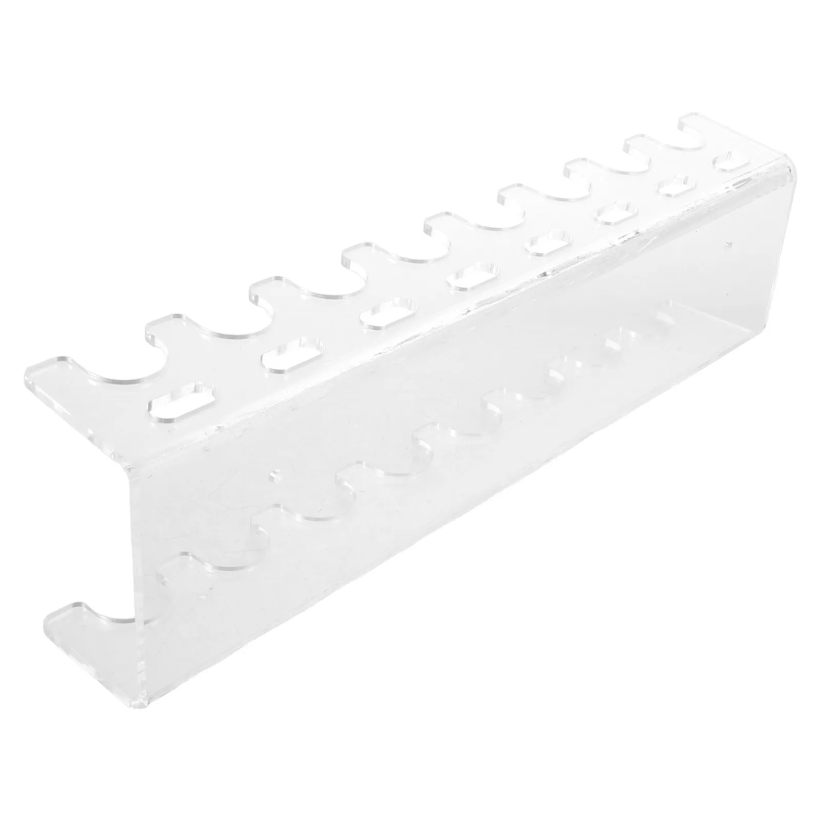 Lab Pipette Rack Wall-Mounted 8 Slots Space-Saving Holder Hanging Micropipette Stand Laboratory Organizer Pipette Holder